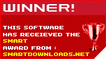 Web search software award at SmartDownloads.net