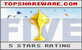 Web search software award at TopShareware.com